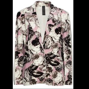 NORMA KAMALI
Floral-print blazer
